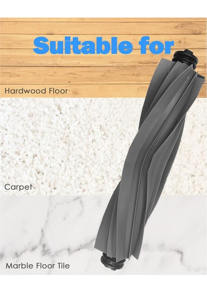 Dream L10S Için 2pcs Pro Ultra Isı Vakum Süpürge Yedek Yedek Parçalar Ana Fırça Kapak Kauçuk Milletvekili Fırça (Yurt Dışından) modelleri