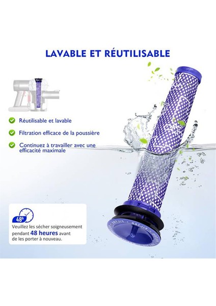 3pcs Vakum Süpürge Toz Kupası Dyson V6 B Arayüzü Vakum Süpürge Aksesuarları Yedek Parçalar (Yurt Dışından) fırsatları