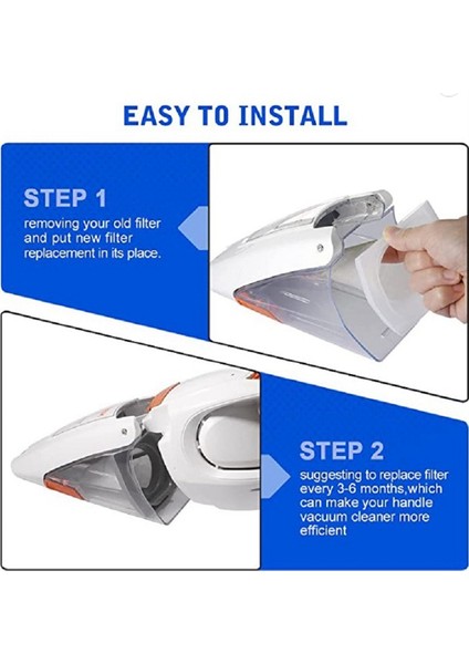 Vax Gator Elektrikli Süpürge H85-GA-B10 Için 2 Adet Değiştirilebilir Filtre Filtresi (Yurt Dışından) fırsatları