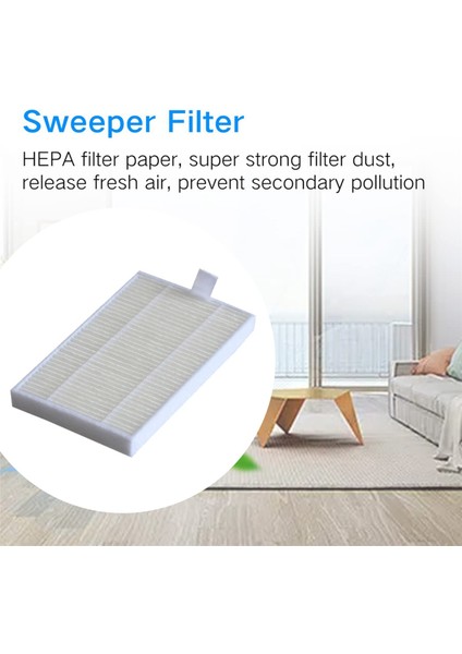 Liectroux Için 20PCS C30B Robot Proscenic 800T 820S Robot Vakum Süpürgesi Parçaları Değiştirin Hepa Filtresi (Yurt Dışından) indirimleri