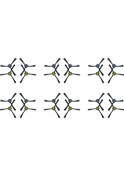 Ilıfe Ilıfe Için 24 Pcs Yan Fırçalar X750 V8S V80 V8 Vakum Süpürge Değiştirme (Yurt Dışından)