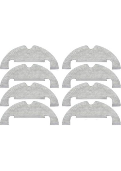 Adet Yıkanabilir Paspas Bezi Bot D10 Plus RLS3D Robotlu Süpürge Yedek Yedek Parça (Yurt Dışından)