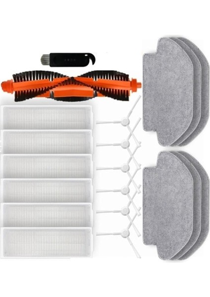 Xiaomi Robot Vakum S10 S10 S12 B106GL Vakum Süpürge Parçaları Ana Yan Fırçalar Filtreler Paspas Pedleri (Yurt Dışından)