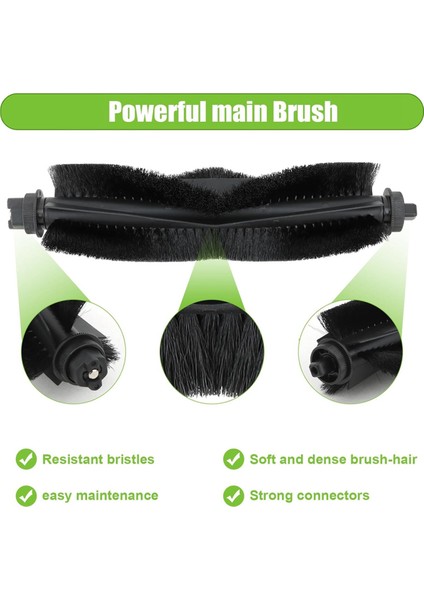 Eufy L60/ L60 Ses/ L50/ L50 Ses Robot Vakum Süpürge Ana Yan Fırça Hepa Filtre Mop Bez Torbaları Parçalar (Yurt Dışından) fırsatları