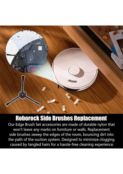 Roborock S7 S7+ S7 Maxv S7 Maxv Plus T7S T7 Plus T7S Plus Vakum Süpürücü Ana Yan Fırça Hepa Filtre Mop Kumaş Parçaları (Yurt Dışından) fiyatları