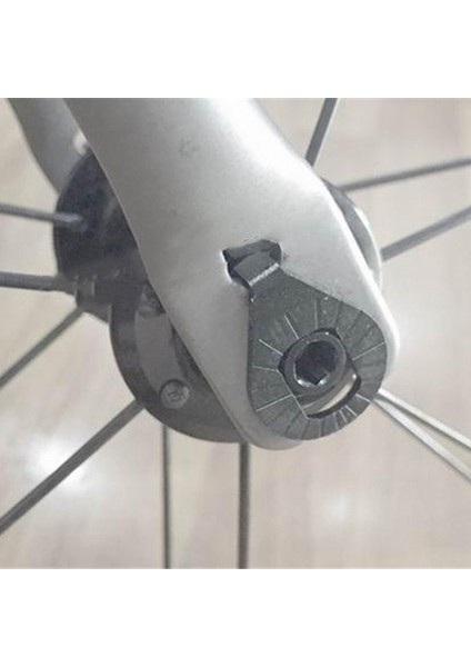 Brompton Çatal Conta Için Bisiklet Göbeği Alüminyum Alaşımlı Ön Tekerlek Yıkama Kancası (Yurt Dışından) indirimleri