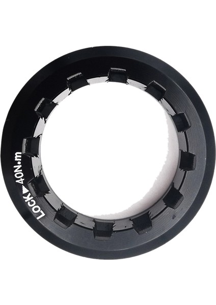 Bisiklet Volan Kapağı 12 Hız Kaset Kilit Kapağı Cnc Alüminyum Alaşımlı Kilitler Halka Mtb Yol Bisikleti Shimano M7100 6100 8100 (Yurt Dışından)