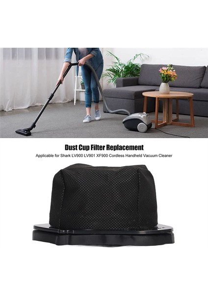 6 Pcs Toz Kupa Filtresi Değiştirme Köpekbalığı LV900 LV901 XF900 Kablosuz Elde Taşınır Elektrikli Süpürge Filtre Değiştirme (Yurt Dışından) indirimleri