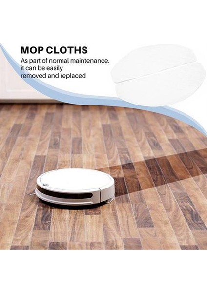 180PCS Ecovacs Deebot Ozmo T8 Vakum Süpürge Paspas Kumaşları Bozluk Pedler Yedek Parçalar (Yurt Dışından) fiyatları
