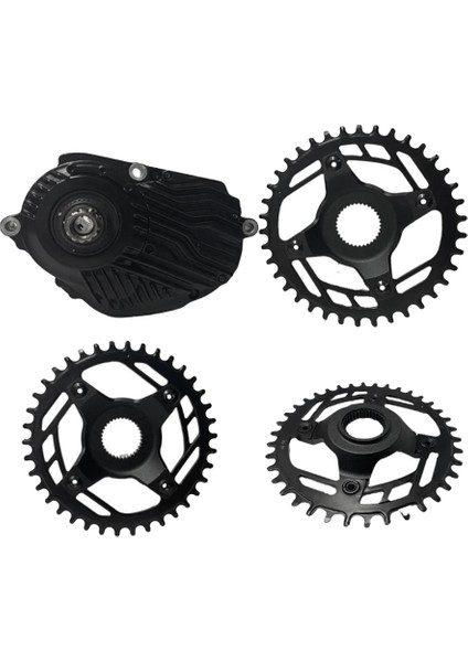 E-Bıke Orta Motor Aynakol Adaptörü Örümcek Zincir Halkası Adaptörü 104BCD Bisiklet Aynakol Bafang M500 M510 M600 M620 G510 (Yurt Dışından) fiyatları