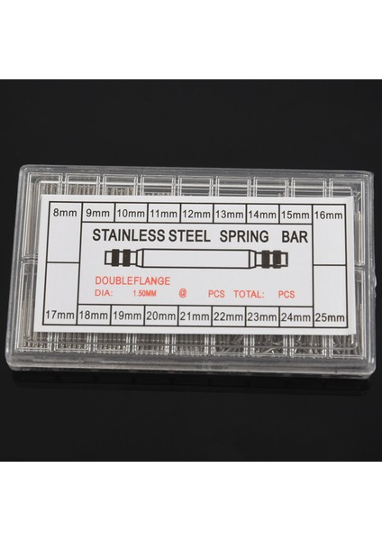 360 Adet Paslanmaz Çelik Saat Kayışı Yaylı Çubuklar Kayış Bağlantı Pimleri 6-25MM Tamir Kiti (Yurt Dışından) modelleri