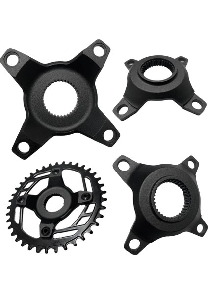 E-Bıke Orta Motor Aynakol Adaptörü Örümcek Zincir Halkası Adaptörü 104BCD Bisiklet Aynakol Bafang M500 M510 M600 M620 G510 (Yurt Dışından) indirimleri