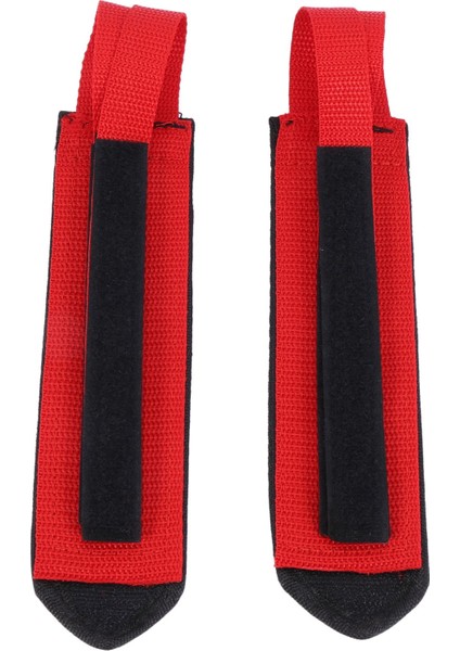 1 Çift Pedal Kayışı, Ayak Pedal Kayışları Çocuk Pedal Kayışları Bisiklet Pedal Kayışları Bisiklet Ayak Kayışları (Kırmızı) (Yurt Dışından)