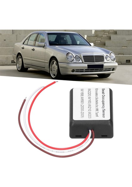 Mercedes-Benz Tip 6 W220, W163, W210, W168, W639 ve Daha Fazla 2000-2005 Için 3x Koltuk Sensörü Srs Emülatörü (Yurt Dışından) modelleri