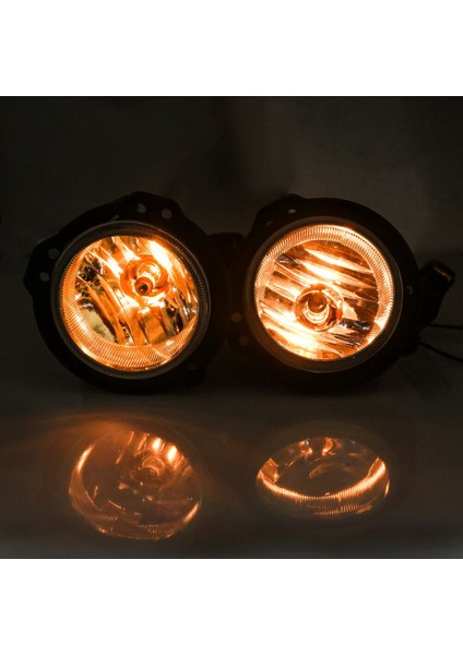 Çift LED Sis Lambası Ön Tampon Sis Lambası Ampulü Şeffaf Lens Toyota Avanza 2012-2019 Için (Yurt Dışından) modelleri