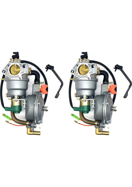 Honda GX390 Gaz Küçük Motorlar Için 2x Çift Yakıt Jeneratörü Karbüratör 188F 5kw-8kw Lpg Ng Petrol Motosiklet Karbüratör (Yurt Dışından)