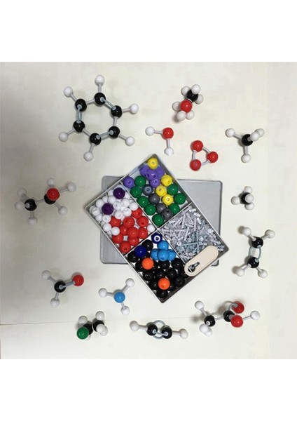 480 Pcs Moleküler Model Kiti Organik Kimya Moleküler Elektron Orbital Model Kimya Yardım Aracı Kimya Dersi (Yurt Dışından) fırsatları