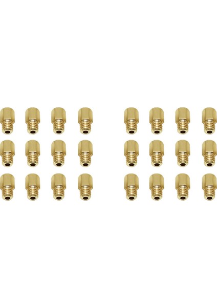 24PCS Motosiklet Karbüratör Ana Jet Karbüratör Ana Meme Göstergesi Mikuni Vm Tm Karbonhidrat 90- 200 (Yurt Dışından)