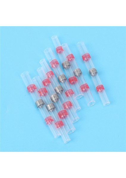 200PCS Lehim Sızdırmazlık Kablosu Konektörleri, Isı Büzülme Popo Konnektörü Su Geçirmez Elektrik Popo Terminalleri, 22-18 Awg, Kırmızı (Yurt Dışından) modelleri