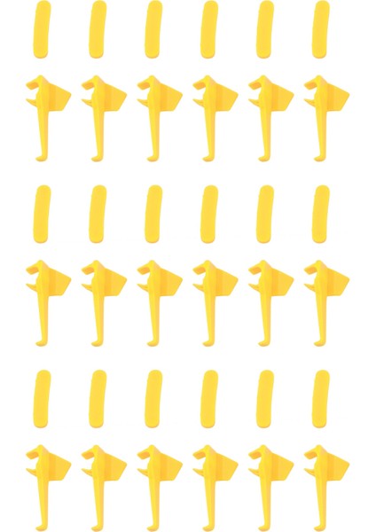 36X Lastik Değiştirici Parça Naylon Mount Demount Kafa Ördek Head Insert Jant Koruyucu (Yurt Dışından)