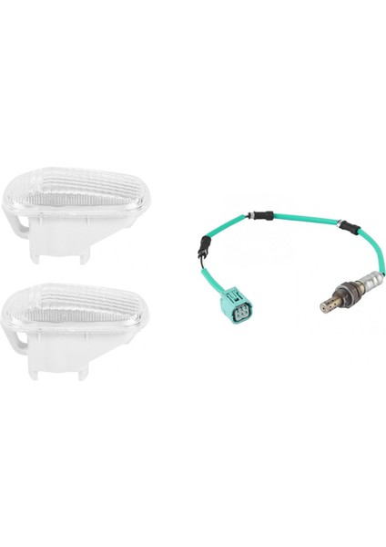 Yeni Otomatik Parçalar 2pc Araç Yan Dökme Dönüş Sinyali Işık Lambası Kabuk Kapağı Muhafazası (Yurt Dışından)