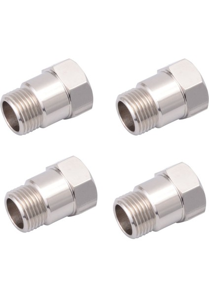 4x O2 Oksijen Sensörü Test Borusu Uzatma Uzatma Uzatma Adaptörü Ara M18 x 1.5 (1) Bung (Yurt Dışından)