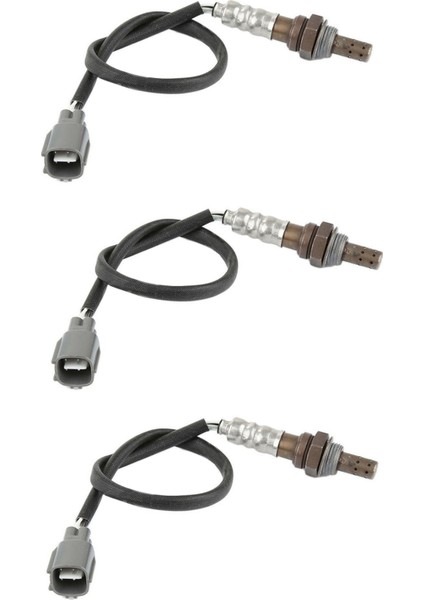 3x Hava Yakıt Oranı Oksijen O2 Sensörü 89467-48011 Toyota Avalon Camry Rav4 Sienna Highlander Lexus ES300 RX300 234-9009 (Yurt Dışından)