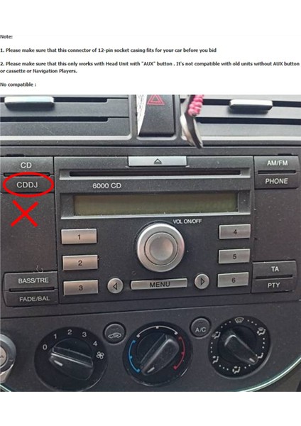 1 Pcs Araç Audio Bluetooth Kablo Adaptörü ve 1 Pcs Oksijen Sensörü O2 Sensör Lambda Hava Yakıt Oranı (Yurt Dışından) modelleri