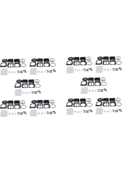 Jet Ski Için 5x Pwc Mikuni Sbn Süper Bn Karbonhidrat Kamarat Yeniden Oluşturma Onarım Kiti 38 40I 44 46 (Yurt Dışından)