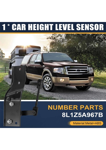 Araba Yüksekliği Seviye Sensörü Arka Sağ Gövde Sensörü 8L1Z5A967A Ford Expedition Için Lincoln Navigator 2007-2014 (Yurt Dışından) indirimleri