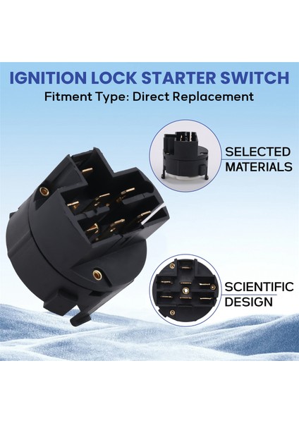 Ateşleme Sistemi Ateşleme Kilit Starter Switch Fiat Ducato Röle Için Kontak Fişleri 1329316080 46543405 51760520 51831898 (Yurt Dışından) indirimleri