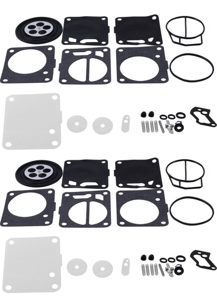 Jet Ski Için 2x Pwc Mikuni Sbn Süper Bn Karbonhidrat Kamarat Yeniden Oluşturma Onarım Kiti 38 40I 44 46 (Yurt Dışından)
