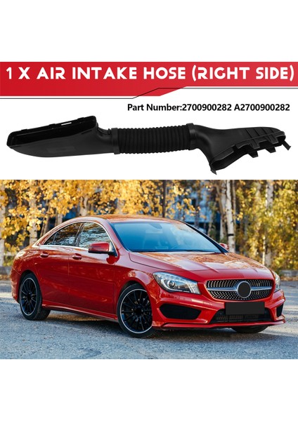 Sağ Taraftaki Hava Giriş Borusu Hortumu 2700900282 A2700900282 Mercedes Benz A/b/gla Sınıfı Için (Yurt Dışından) indirimleri