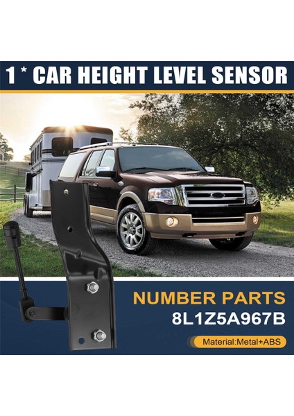 Araba Yüksekliği Seviyesi Sensörü Arka Sol Araç Gövde Sensörü 8L1Z5A967B Ford Expedition Için Lincoln Navigator 2007-2014 (Yurt Dışından) indirimleri