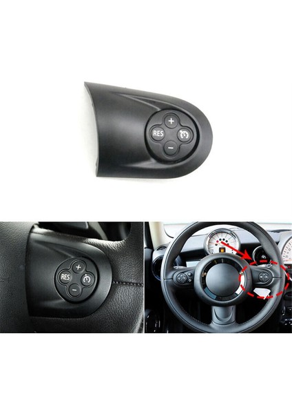 Sol Araba Çok Fonksiyonlu Hacim Direksiyon Simidi Anahtarı Mini Cooper Için R55 R55 R57 R57 R58 R59 R59 R60 R61 (Yurt Dışından) indirimleri