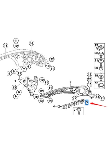1 Çift Ön Taraf Mühür Modülü Braketi Bmw X5 E70 X6 E71 51717163145 51717163146 (Yurt Dışından) indirimleri