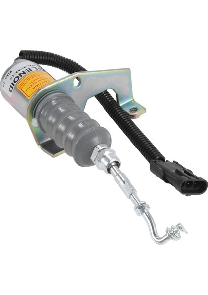 1 Set 12V Flameout Solenoid Valf Dizel Motor Stop Solenoid 1751ES SA-3742-12 Mühendislik Araçları Için (Yurt Dışından) fırsatları