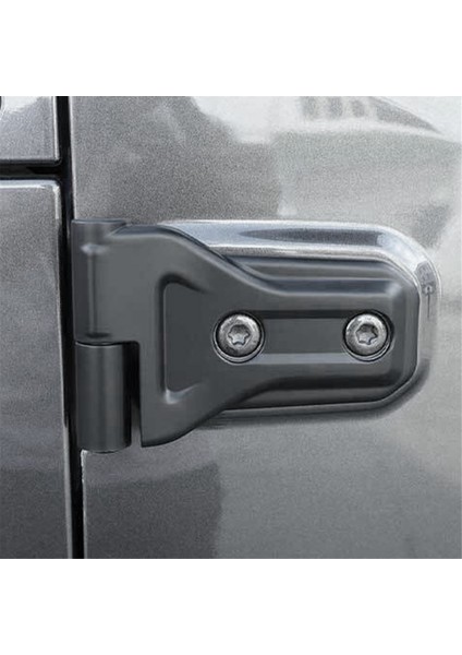 1set/4pcs Jeep Wrangler Için Araba Gövdesi Kapı Menteşe Kiti Jl 2dr 2018+ Yan Kapı Menteşeleri Kapak Kaplama Uzun Üst ve Kısa Alt (Yurt Dışından) fırsatları