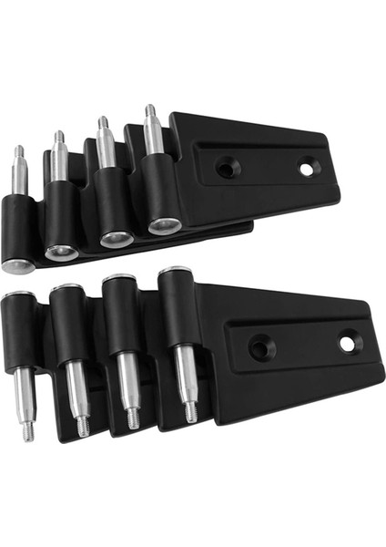 1set/8pcs Araba Gövde Kapı Menteşe Kiti 55395385AH Jeep Wrangler Jk 4dr 2007-2018 Ön Arka Kapı Tarafı Menteşeler Kapak Kaplama (Yurt Dışından)