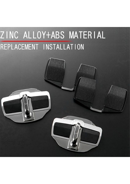 1set Trd Kapı Stabilizatör Mandalları Nissan Için Tıpa Kapakları All Series E12/E13/C27/C28/KICKS/X-TRAIL Kapı Kilit Koruyucu (Yurt Dışından) modelleri