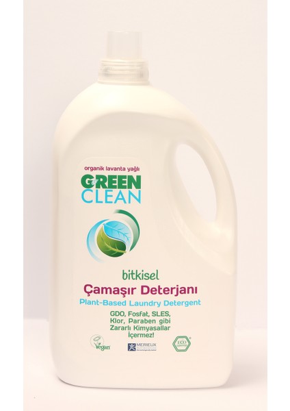 U Green Clean Bitkisel Sıvı Çamaşır Deterjanı 2,75 lt