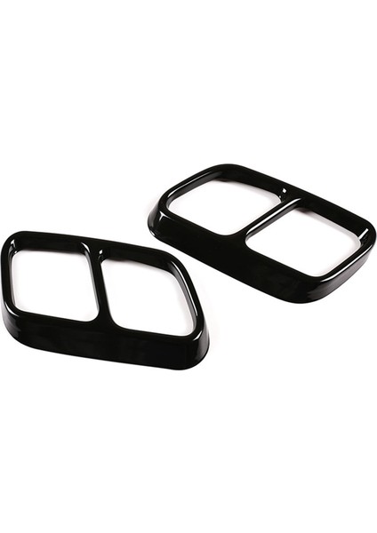 Mercedes-Benz Için Cls W218 2012-2017 Paslanmaz Çelik Siyah Egzoz Boru Tüpü Kapak Çıkartmaları Araç Aksesuarları (Yurt Dışından) indirimleri