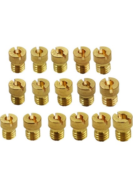 16PCS Karbüratör Ana Jet Pwk Oko Cvk 90 92 95 98 100 105 108 110 115 120 125 130 135 140 145 150 (Yurt Dışından)