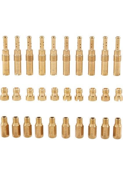 Pwk Keihin Oko Cvk Pwm Karbonhidratları Için 30PCS Karbüratör Ana Jet ve 10 Adet Yavaş Pilot Jetler (Yurt Dışından) fiyatları