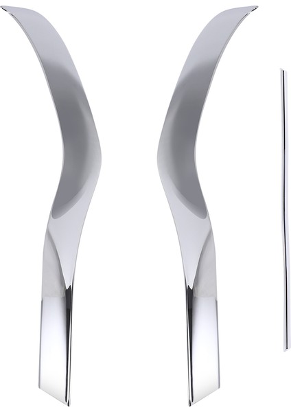 Mercedes Benz E Sınıfı W213 2016-2019 Krom Abs Ön Tampon Plaka Spoiler Spoiler Dekoratif Kapak Döşeme (Yurt Dışından) fiyatları