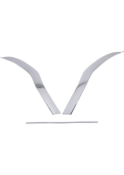 Mercedes Benz E Sınıfı W213 2016-2019 Krom Abs Ön Tampon Plaka Spoiler Spoiler Dekoratif Kapak Döşeme (Yurt Dışından) modelleri