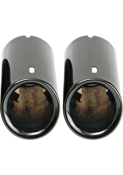 2x Titanyum Siyah Araç Egzoz Boruları Bmw E90 E92 325 328I 3 Serisi (Yurt Dışından)