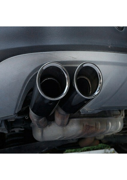 2x Titanyum Siyah Araç Egzoz Boruları Bmw E90 E92 325 328I 3 Serisi (Yurt Dışından) indirimleri