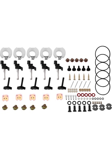 Honda GX160 GX200 Gx 160 200 5.5hp 6.5hp Motor Motor Kısmı Için 5pcs/lot Karbüratör Onarım Yeniden Oluşturma Kiti (Yurt Dışından)