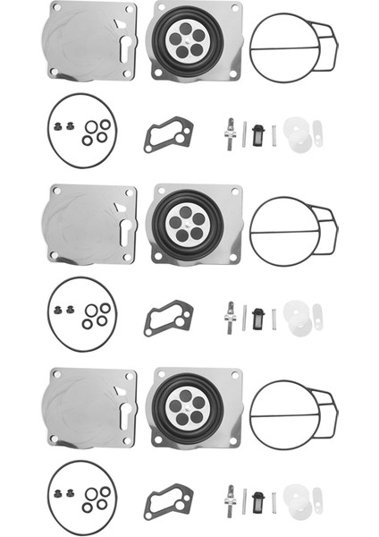 3 Set Karbüratör Karbonhidrat Onarım Kiti Sea Doo Mıkunı 650 717 720 787 Sp Gs Gtx Hx Yeniden Oluşturma Kiti Yedek Parçalar Contalar (Yurt Dışından) modelleri